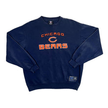 Load image into Gallery viewer, Early 00&#39;s NFL CHICAGO BEARS Embroidered Football Logo Spellout Crewneck Sweatshirt
