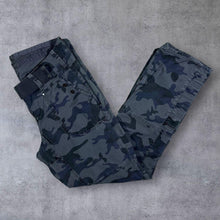 Load image into Gallery viewer, Army Military Grey Camo Camouflag Patterned Cargo Combat Trousers

