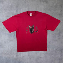 Load image into Gallery viewer, Vintage Hanes German Shepherd Dog Animal Pet Souvenir Graphic Red T-Shirt
