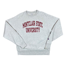 Load image into Gallery viewer, Vintage Champion Reverse Weave MONTCLAIR STATE UNIVERSITY Graphic Crewneck Sweatshirt
