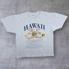 Load image into Gallery viewer, Vintage 90&#39;s Delta Hawaii &quot;Sandwich Islands&quot; Souvenir Graphic Grey Single Stitch T-Shirt
