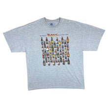 Load image into Gallery viewer, SO MANY BEERS SO LITTLE TIME Souvenir Novelty Spellout Graphic Grey T-Shirt
