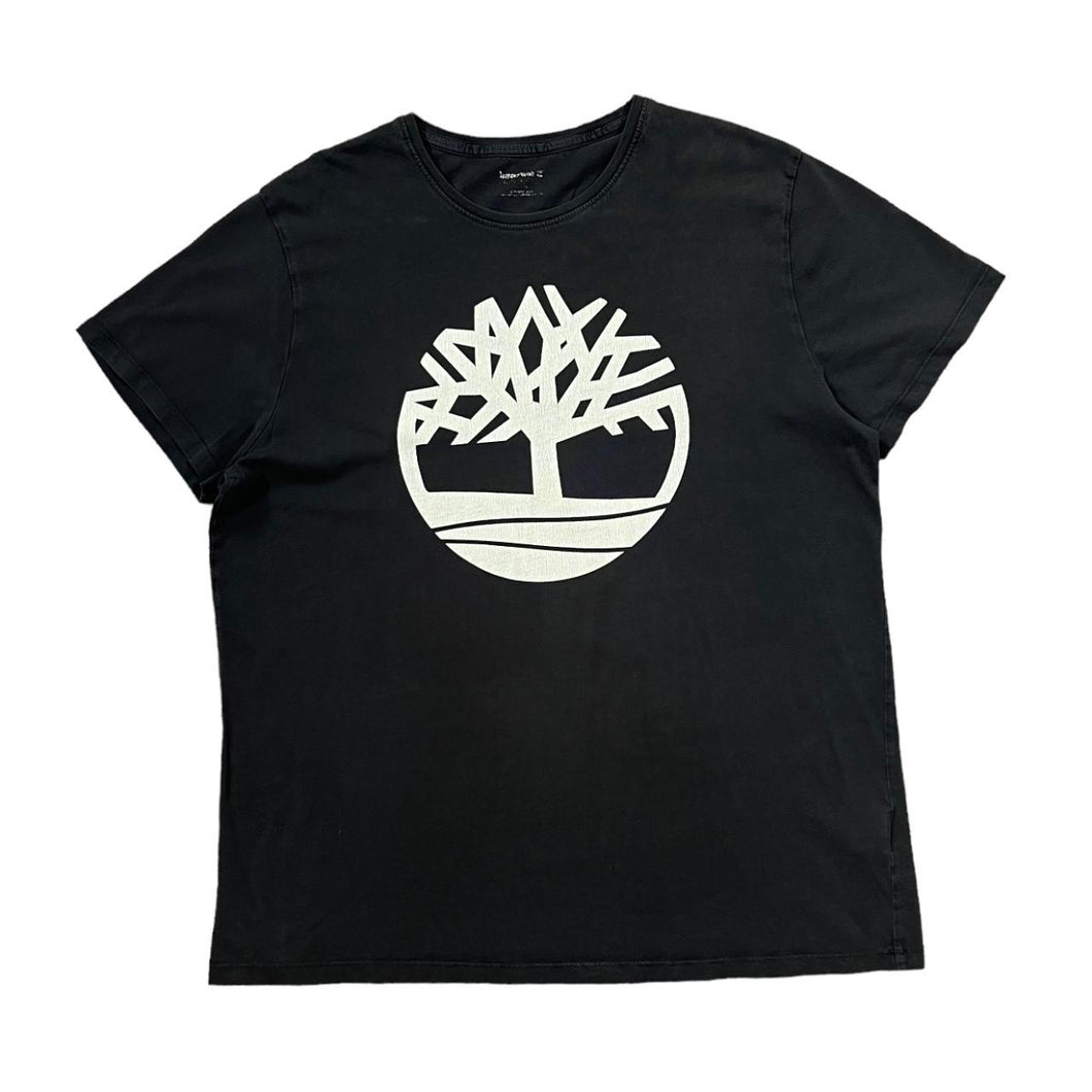TIMBERLAND Classic Big Logo Graphic Short Sleeve Cotton T-Shirt