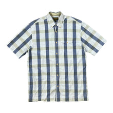 Load image into Gallery viewer, Vintage TIMBERLAND Classic Plaid Check Mini Logo Short Sleeve Button-Up Shirt
