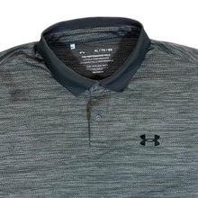 Load image into Gallery viewer, Under Armour &quot;The Performance Polo&quot; Heatgear Grey Loose Short Sleeve Polo Shirt
