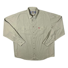 Load image into Gallery viewer, Vintage Fjallraven Classic Beige Safari Utility Long Sleeve Cotton Shirt
