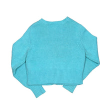 Load image into Gallery viewer, MONKI y2k Classic Blue Acrylic Knit Button Cardigan Sweater Jumper
