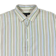 Load image into Gallery viewer, Early 00&#39;s AQUASCUTUM Classic Multi Striped Cotton Long Sleeve Shirt
