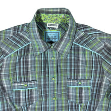 Load image into Gallery viewer, Take It As It Is Western Style Multi Check Cotton Long Sleeve Shirt
