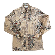 Load image into Gallery viewer, Vintage Touch Of Class Floral Flower Patterned Cowboy Western Style Long Sleeve Shirt
