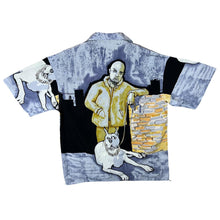 Load image into Gallery viewer, Early 00&#39;s Hip Hop Y2K Streetwear Style All-Over Print Open Collar Shirt
