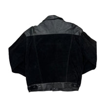 Load image into Gallery viewer, Vintage 90’s Western Trucker Biker Style Genuine Suede Leather Jacket
