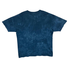 Load image into Gallery viewer, The Mountain &quot;Anne Stokes Collection&quot; Gothic Fantasy Dragon Graphic Blue Tie Dye T-Shirt
