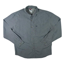 Load image into Gallery viewer, The North Face TNF Grey Check Utility Outdoor Hiking Long Sleeve Shirt
