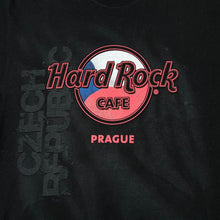 Load image into Gallery viewer, HARD ROCK CAFE &quot;Prague&quot; Czech Republic Souvenir Logo Spellout Graphic T-Shirt
