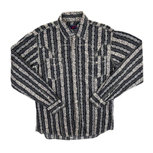 Load image into Gallery viewer, Vintage Roper Cowboy Western Floral Patterned Popper Long Sleeve Shirt
