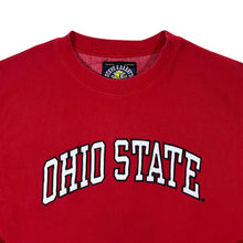 Load image into Gallery viewer, Vintage Steve &amp; Barry&#39;s OHIO STATE Buckeyes Embroidered Spellout Red Sweatshirt
