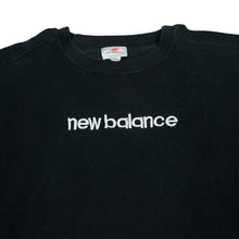 Load image into Gallery viewer, Early 00&#39;s NEW BALANCE Classic Embroidered Big Logo Spellout Crewneck Sweatshirt
