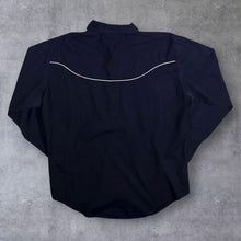 Load image into Gallery viewer, Vintage Ely Diamond Cowboy Western Embroidered Eagle Popper Long Sleeve Shirt
