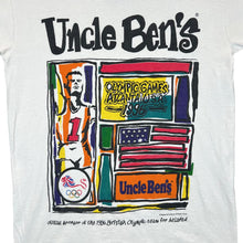 Load image into Gallery viewer, Vintage Screen Stars UNCLE BEN&#39;S &quot;Olympic Games Atlanta 1996&quot; Art Style Graphic Single Stitch T-Shirt
