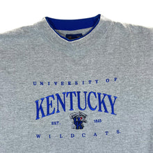 Load image into Gallery viewer, Vintage NCAA University Of Kentucky &quot;Wildcats&quot; Embroidered College Grey T-Shirt
