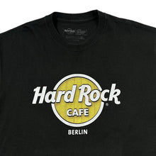 Load image into Gallery viewer, HARD ROCK CAFE &quot;Berlin&quot; Classic Souvenir Logo Spellout Graphic T-Shirt
