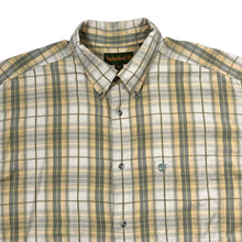 Load image into Gallery viewer, Vintage TIMBERLAND Classic Plaid Check Cotton Short Sleeve Button-Up Shirt
