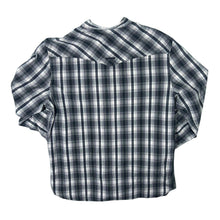 Load image into Gallery viewer, Point Zero Black Label Western Plaid Check Popper Cotton Long Sleeve Shirt
