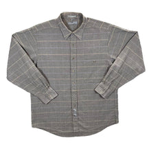 Load image into Gallery viewer, Vintage Geoffrey Beene Houndstooth Check Long Sleeve Cotton Shirt
