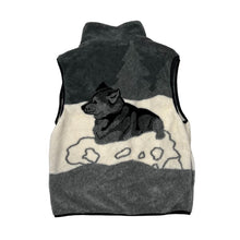 Load image into Gallery viewer, Vintage Wolf Animal Nature Wildlife All-Over Print Fleece Gilet
