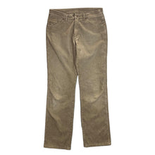 Load image into Gallery viewer, WRANGLER Classic Brown Tan Corduroy Cord Straight Leg Regular Fit Trousers
