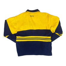 Load image into Gallery viewer, Vintage BIWANG Embroidered Big Spellout Colour Block 1/2 Zip Pullover Fleece Sweatshirt
