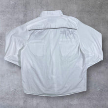 Load image into Gallery viewer, Early 00&#39;s Atlas For Men Cowboy Western Embroidered Native White Long Sleeve Cotton Shirt
