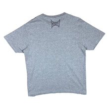 Load image into Gallery viewer, TAPOUT Graphic Logo Spellout MMA Grey Short Sleeve T-Shirt

