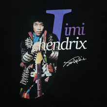 Load image into Gallery viewer, Hanes JIMI HENDRIX Tribute Graphic Spellout Psychedelic Blues Rock Music Band T-Shirt
