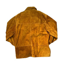 Load image into Gallery viewer, Vintage 90&#39;s AKASO REAL LEATHER Genuine Heavyweight Tan Suede Leather Jacket

