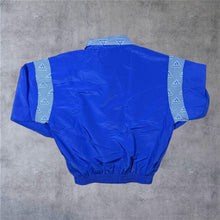 Load image into Gallery viewer, Vintage 90’s Adidas Blue Tape Spellout Windbreaker Tracksuit Jacket
