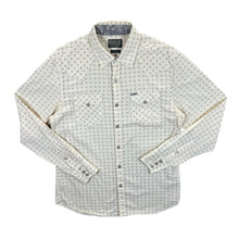Load image into Gallery viewer, Replay &quot;Vintage&quot; Cowboy Western Style Patterned Popper Long Sleeve Shirt
