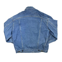 Load image into Gallery viewer, Early 00&#39;s LEE RIDERS Classic Blue Denim Trucker Jacket
