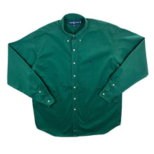Load image into Gallery viewer, Vintage Ralph Lauren &quot;Blake&quot; Classic Green Long Sleeve Cotton Button-Up Shirt
