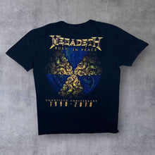 Load image into Gallery viewer, Megadeth "Rust In Peace 20th Anniversary" Thrash Heavy Metal Music Band Black T-Shirt
