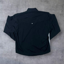 Load image into Gallery viewer, Vintage Stars &amp; Stripes Cowboy Western Black Cotton Long Sleeve Popper Shirt
