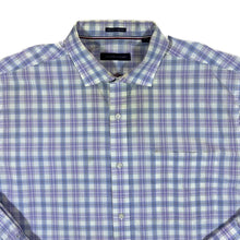 Load image into Gallery viewer, TOMMY HILFIGER &quot;Regular Fit Non Iron&quot; Plaid Check Mini Logo Long Sleeve Cotton Shirt
