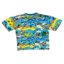 Load image into Gallery viewer, Vintage MALDIVES &quot;Island Freeze&quot; Souvenir All-Over Print Graphic T-Shirt
