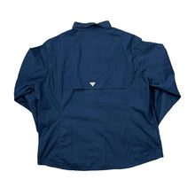 Load image into Gallery viewer, COLUMBIA SPORTSWEAR &quot;PFG&quot; Outdoor Fishing Navy Blue Long Sleeve Shirt
