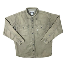 Load image into Gallery viewer, Columbia Sportswear Classic Brown Fleece Lined Utility Long Sleeve Over Shirt
