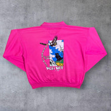 Load image into Gallery viewer, Vintage 80&#39;s Switcher &quot;Parapente Club&quot; Pink Graphic Collared Sweatshirt
