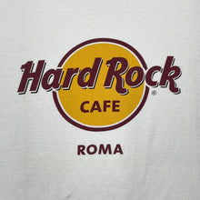 Load image into Gallery viewer, HARD ROCK CAFE &quot;Roma&quot; Classic Souvenir Logo Spellout Graphic T-Shirt
