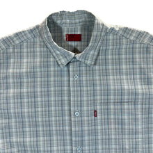 Load image into Gallery viewer, Vintage LEVI&#39;S RED TAB Classic Blue Plaid Check Long Sleeve Cotton Shirt

