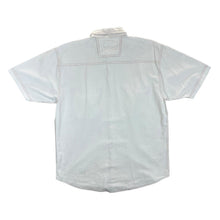 Load image into Gallery viewer, Vintage JOHN BANER Embroidered Aztec Panel Western Cowboy Short Sleeve Shirt
